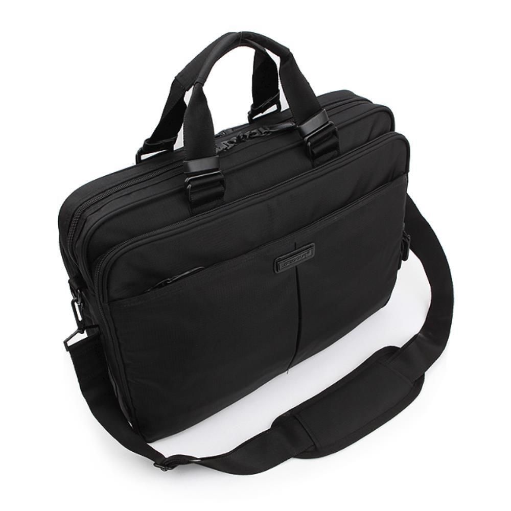 GENOVA 전면오픈양면지퍼 짱짱한원단 크로스백 노트북가방 대학원생