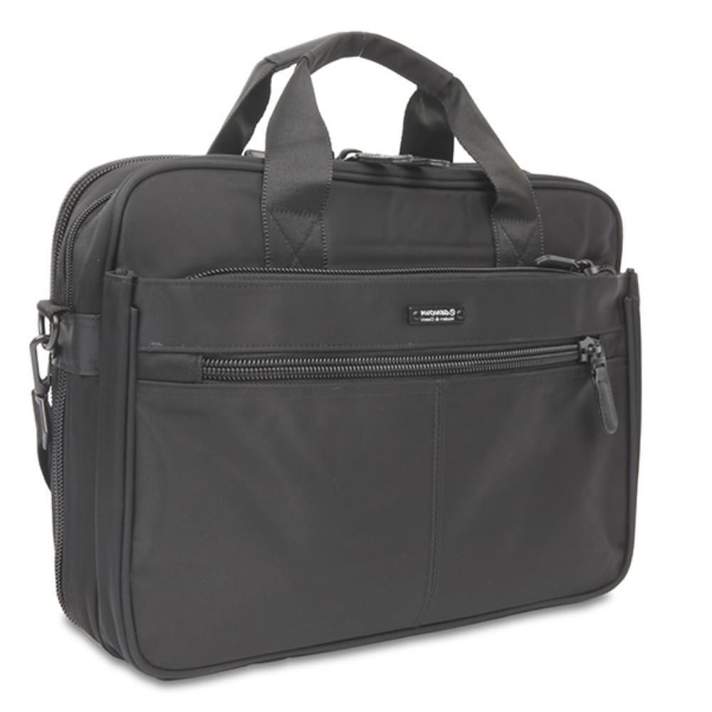 GENOVA 남자 어깨끈패드 부피확장 노트북 서류가방 대학원생 정장가방