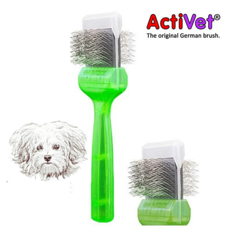 [해외] 액티벳 프로 올라운드 소프트 고양이 강아지 브러쉬 4.5cm ActiVet PRO