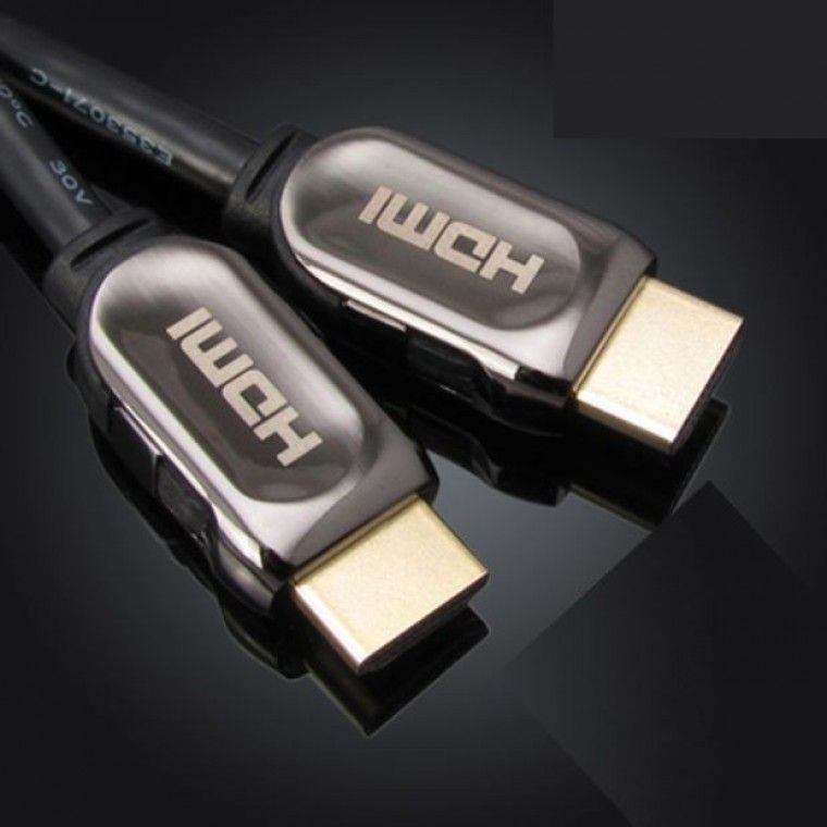 [강원전자(주)]HDMI 1.4 케이블 3D 영상 출력 플랫 블랙 1M-HDMI케이블.HDMI젠더.비디오케이블.TV연결케이블.모니터케이