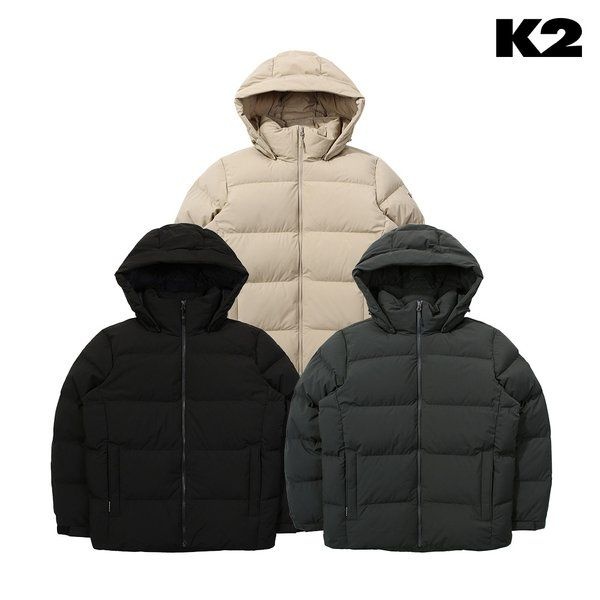 K2 (역시즌 정가:415,000) K2 남성 구스패딩 BOOST 스탠다드 미들 KMW23595