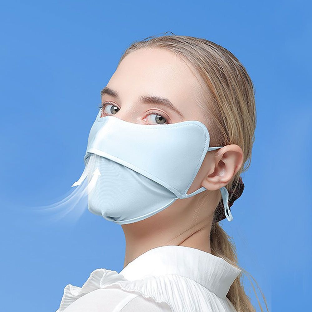 여성용 냉감 마스크 블루 쿨링냉장고마스크 얼음마스크