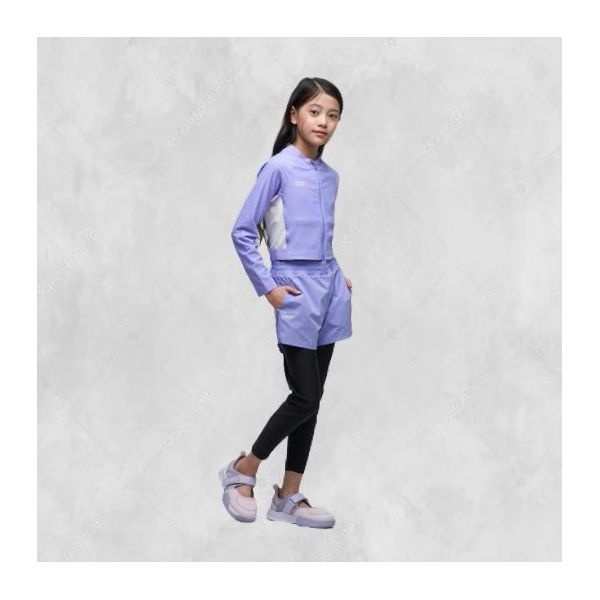 내셔널지오그래픽 KIDS K242GWL610 여아 반바지 롱레깅스 LAVENDER 243738 FE4105896-E2B