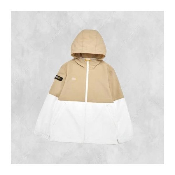 내셔널지오그래픽 KIDS K242UJK920 올라운드 컬러블럭 경량 바람막이 자켓 LBEIGE 244508 FE3868276-E2B