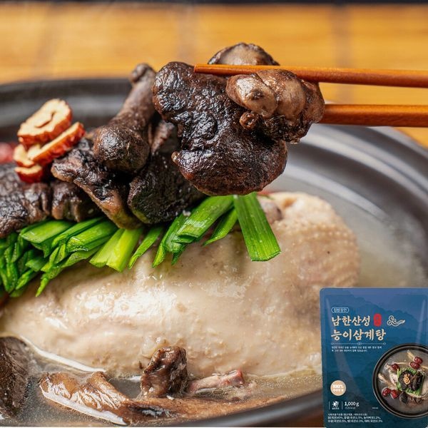 신세계 [하프클럽]집밥장인 남한산성 능이삼계탕 1kg X 2팩