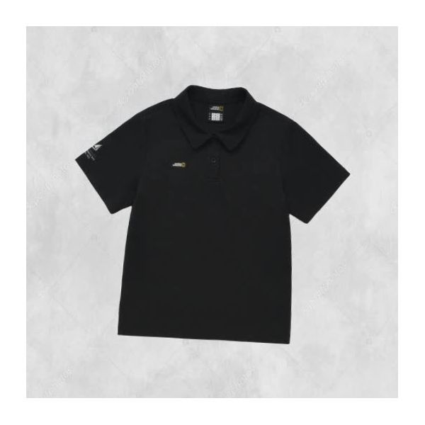 내셔널지오그래픽 KIDS K242UPL910 수피마 카라 반팔티 CARBONBLACK 243734 FE3981663-E2B