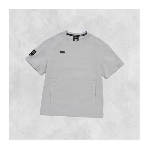 내셔널지오그래픽 KIDS K242UTS810 어드벤처 매너티 우븐 반팔 GLACIERGREY 243983 FE3944960-E2B