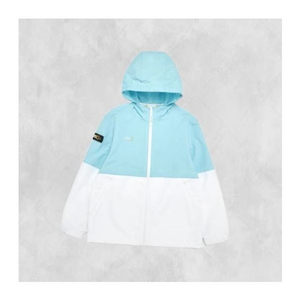 내셔널지오그래픽 KIDS K242UJK920 올라운드 컬러블럭 경량 바람막이 자켓 SKYBLUE 245105 FE3868277-E2B