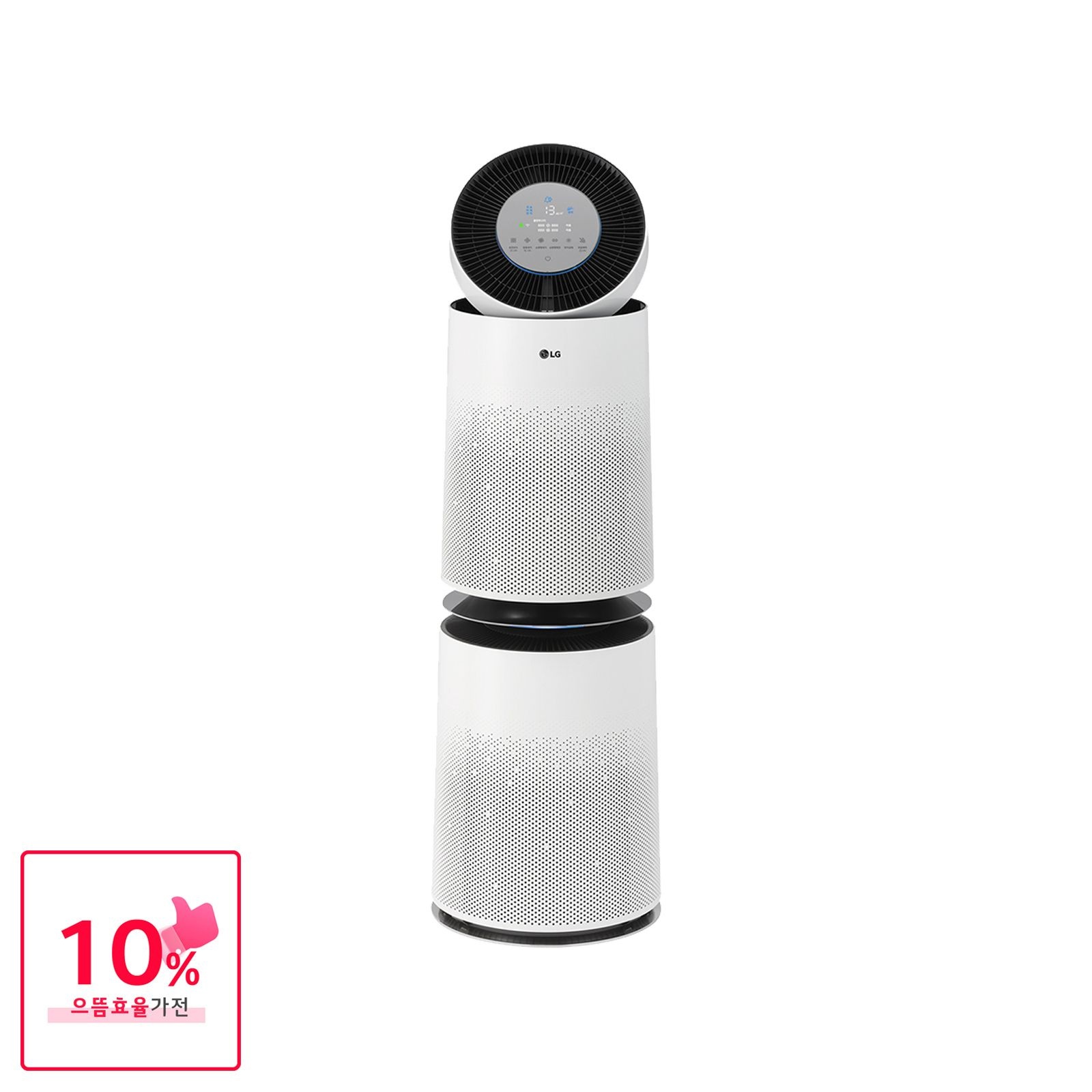(현대홈쇼핑) [으뜸효율 대상] LG 퓨리케어 360 공기청정기 AS235DWSA