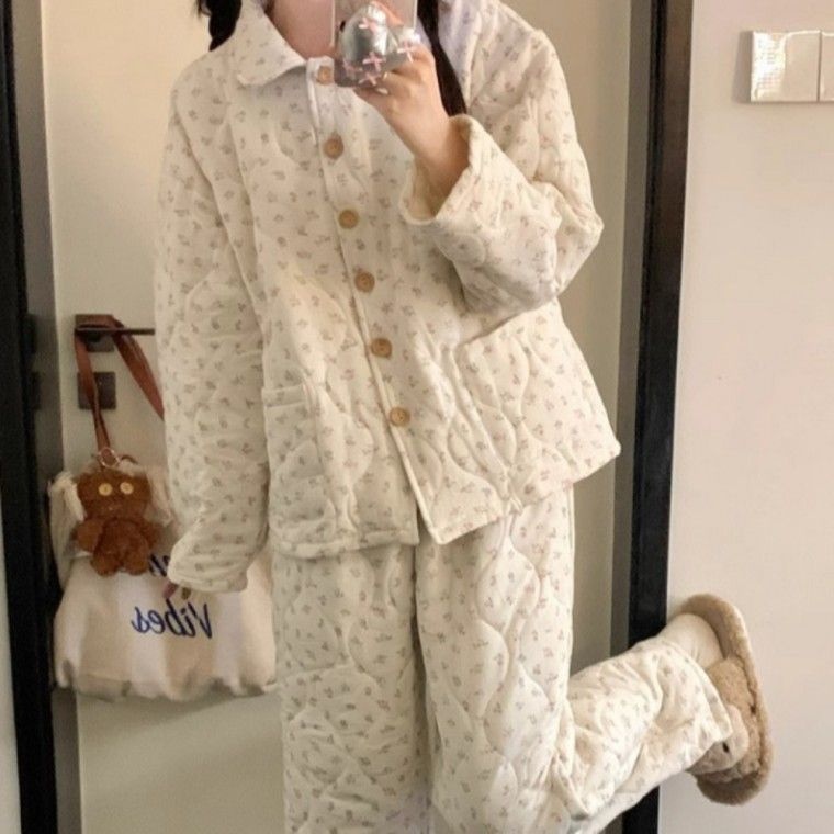 코티부티 겨울잠옷 누빔잠옷 잠옷 잠옷바지 수면잠옷 기모잠옷 잠옷쇼핑몰 빅사이즈파자마 겨울파자마