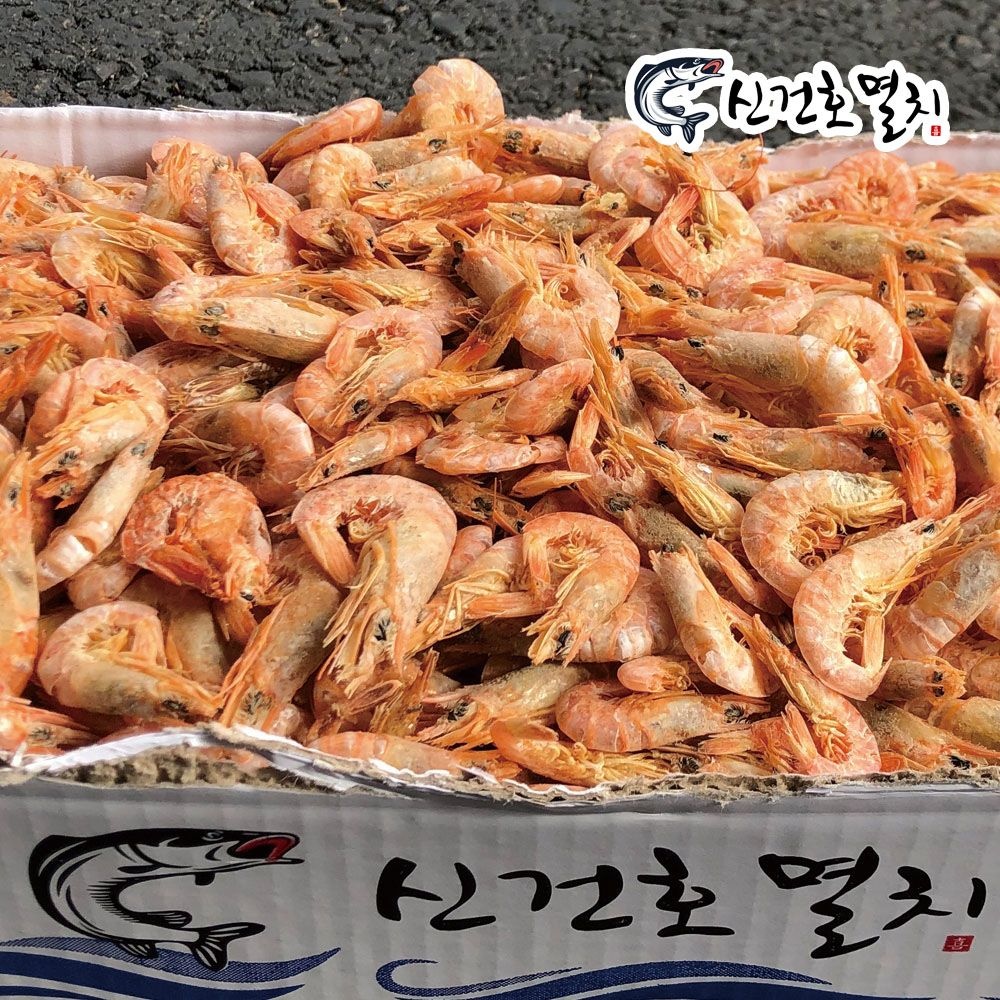 [오늘출발] 신건호멸치 국산 건새우 1.5kg 마른새우 수염새우 홍새우 새우조림 중화새우 중하새우
