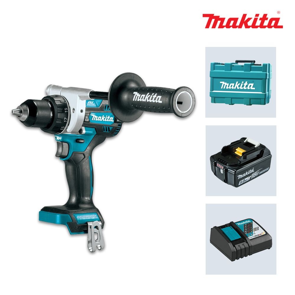 마끼다 DDF486RTE 18V 5.0Ah 배터리 1팩 충전드라이버드릴 DDF481후속 BL모터