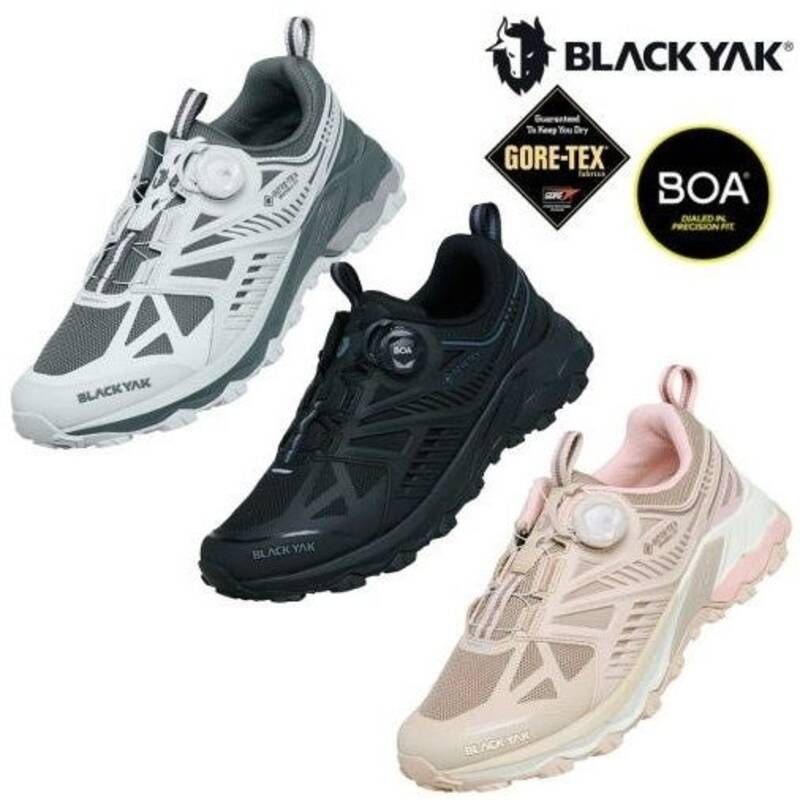 블랙야크 Blackyak 남여공용 쿠션좋은 고어텍스 트레킹화 343 OG 트렉 II GTX (3 color) ABYSHX4937 GD 135390