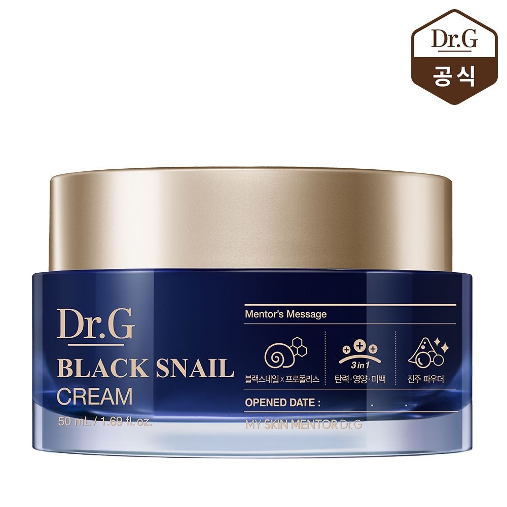 한국콜마 닥터지 블랙 스네일 크림 50mL