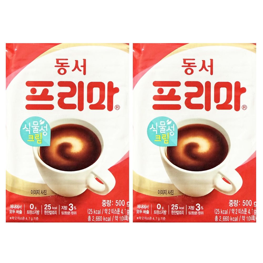 [오늘출발] [온누리상품] 동서식품 동서 프리마 500g x 2개