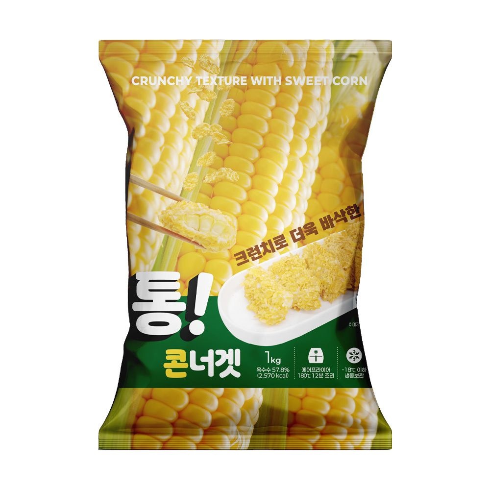 산들네이처 냉동 통콘너겟 5KG (1KG X 5봉)