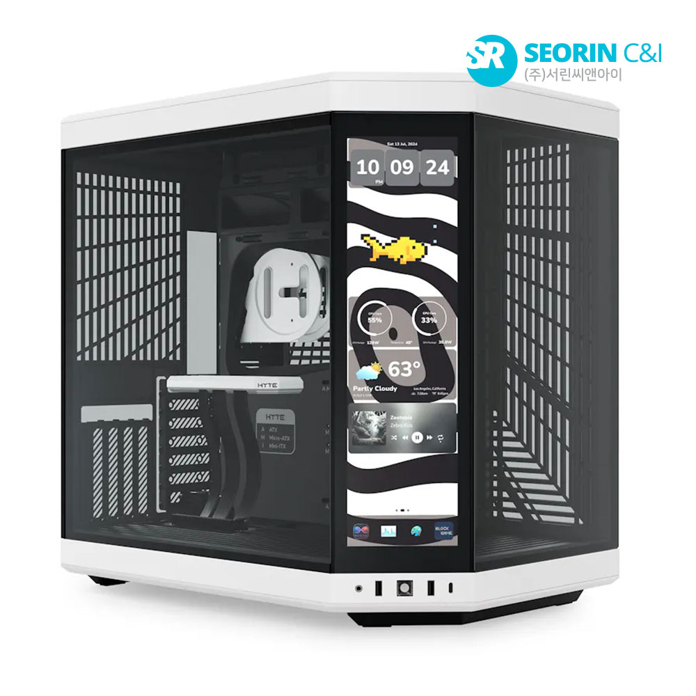 하이트 [서린공식] HYTE Y70 Touch Infinite Panda White