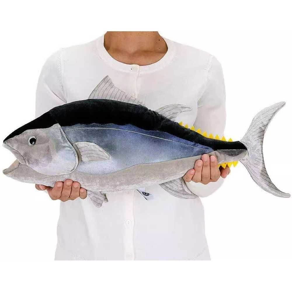 [해외] 참다랑어 참치 물고기 인형 쿠션 봉제 애착인형 낚시 테마