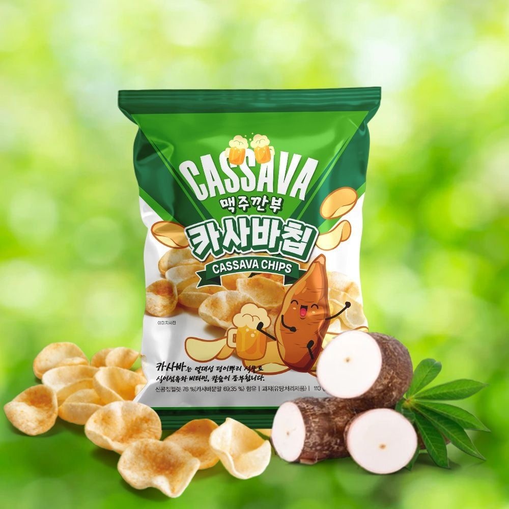 카사바 맥주깐부 카사바칩 12입 1박스