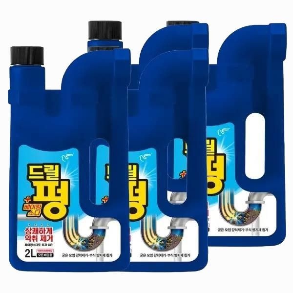 피죤 무균무때 드릴펑 2L x 4개