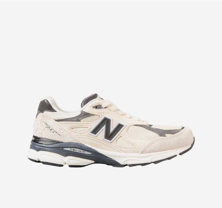 슈데일리 뉴발란스 990v3 메이드 인 USA 문빔 마카다미아 넛 M990AD3
