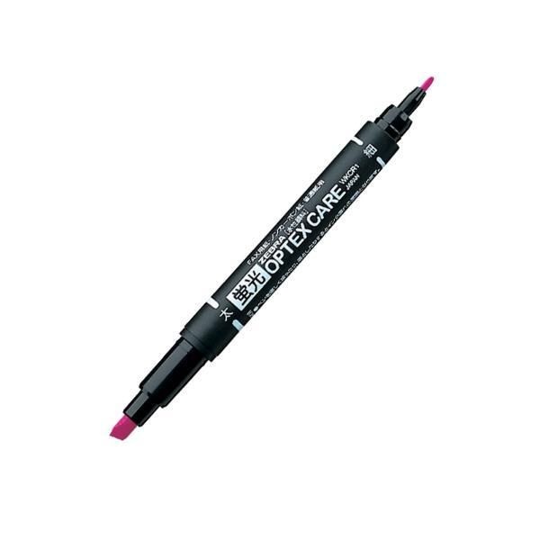 [보리보리]아트박스/오피스큐 제브라 옵텍스케어형광펜 0 8mm 4 0mm 보라 WKCR1 PU