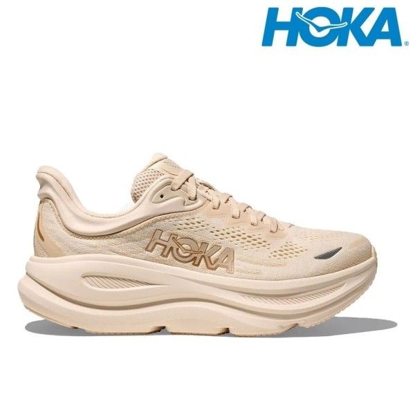 호카 여성 본디 9 러닝화 바닐라 1162012-VCH