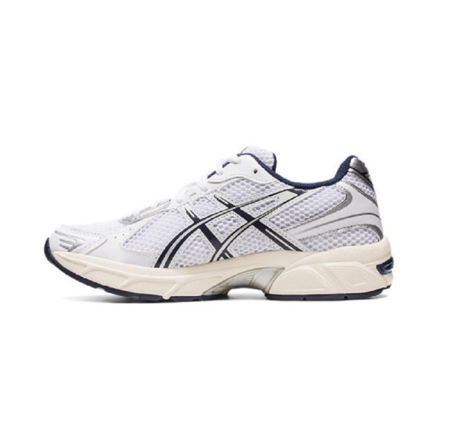 아식스 젤-1130 러닝화 런닝화 조깅화 화이트 미드나잇 - 1202A164-110