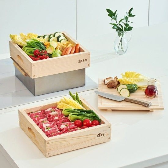 기타(ECT.) [포토리뷰 이벤트 커피쿠폰 2매 드림] 온가 자연을 담은 편백나무 3단 찜기 ONGA30 세이로무시