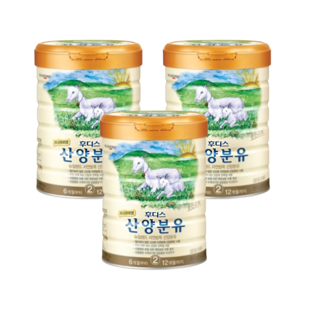 일동후디스 일동후디스 프리미엄 산양분유 2단계 800g 3개