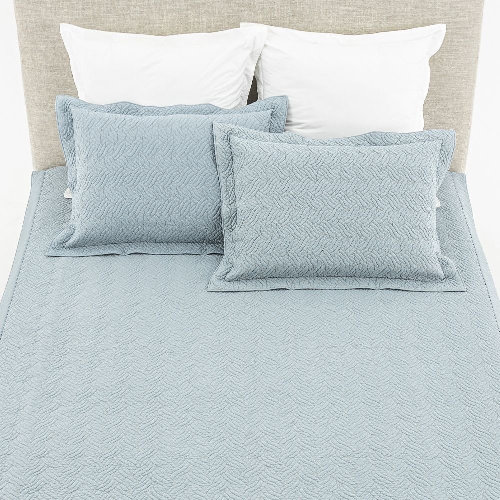 [롯데백화점] 크리스피바바 빈티지사바나  양모워싱 패드(블루)S(135x210cm)세트(워싱베개커버1장 포함) LE1220097713