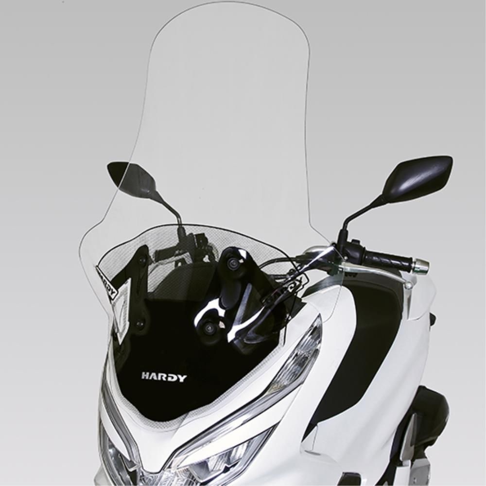 혼다 PCX125 2018년 2020년 전용 88cm 롱 윈드스크린 클리어타입 겨울 로드 앞창문
