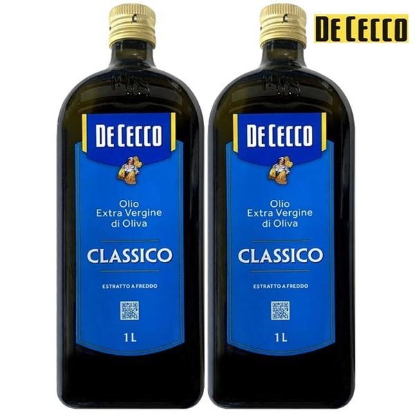 [보리보리]데체코 엑스트라 버진 올리브 오일 1L x2개