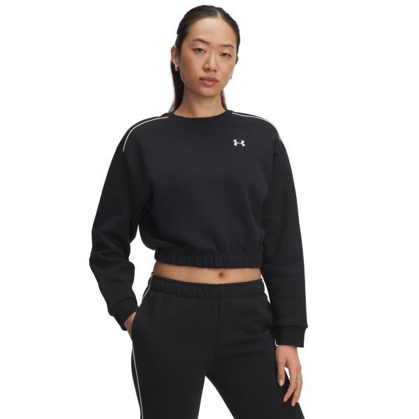 &lt;매장정품&gt; 언더아머 UNDERARMOUR 여성 라이벌 플리스 피티드 크루 6007035-001 173778