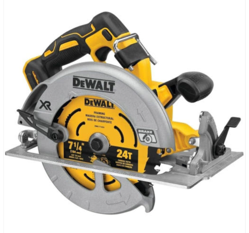 [해외] 디월트 원형톱 DCS574B 20V MAX XR 7-4분의1인치 스킬 공구만