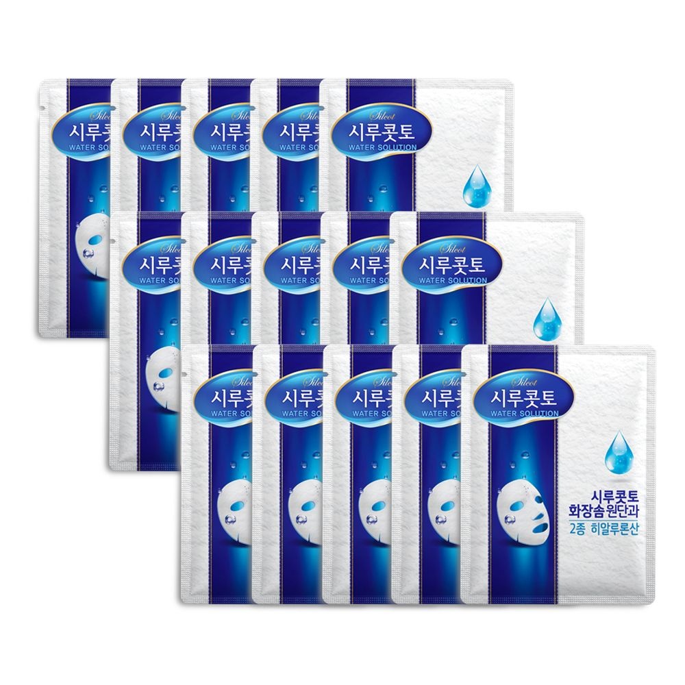 시루콧토 시루콧토 워터 솔루션 마스크팩 15팩