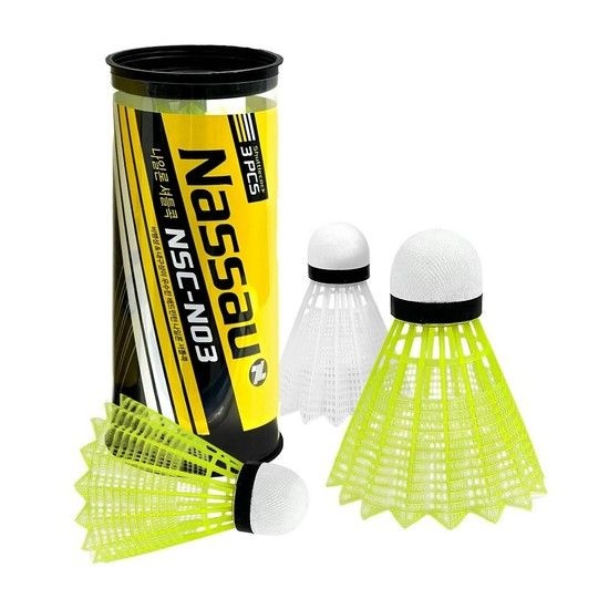 낫소 셔틀콕 나일론 N03 배드민턴셔틀콕 나일론셔틀콕 배드민턴공 라켓스포츠