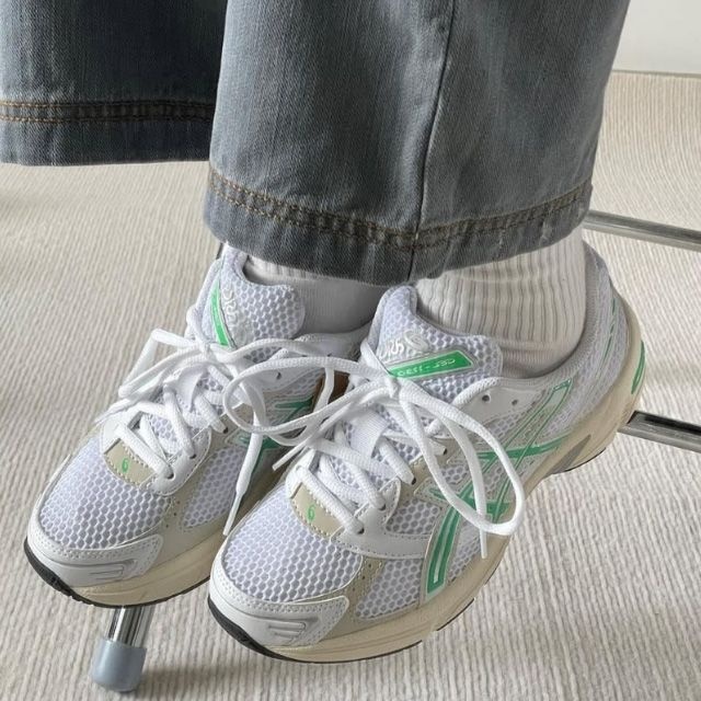 아식스 젤1130 화이트 말라카이트 그린 1202A164-114