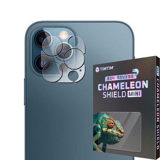 팀팀 아이폰 12 Pro 오픈형 카메라 보호 필름 2매 휴대폰보호필름 갤럭시필름 고속충전