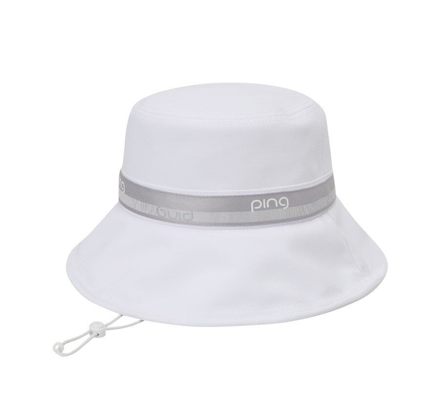 [모다아울렛][핑]여성 로고 라인 버킷햇 121E3CP055_WH_IC 인천점