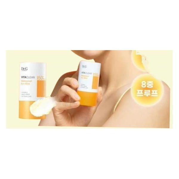 [보송/끈적임ZERO/워터프루프] 닥터지 비타 클리어 워터프루프 선스틱 21g