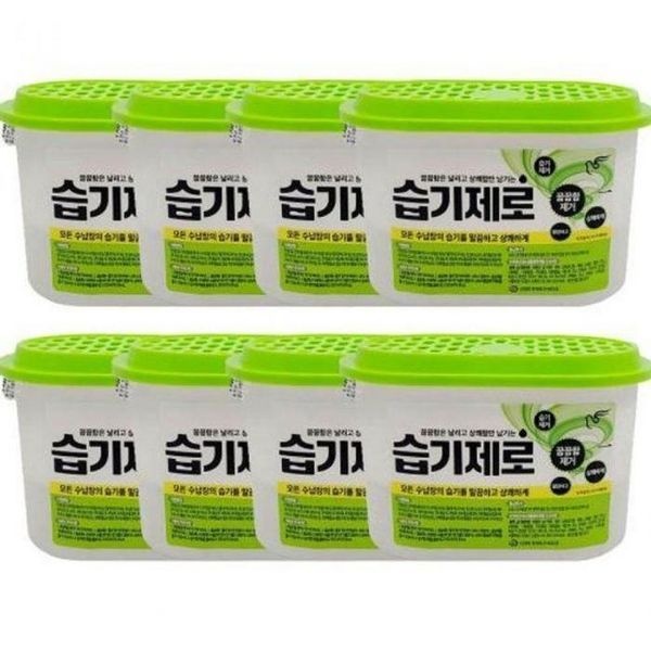 [하프클럽]습기제로 8개입 제습제 유해물질 피죤 강력 무첨가