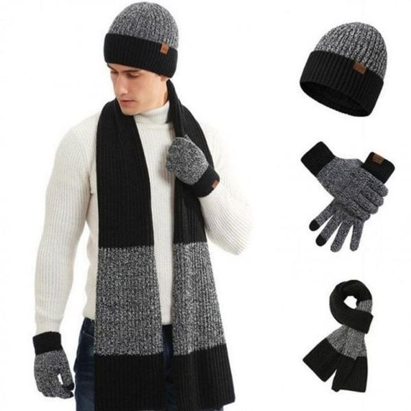 모노무드 [하프클럽]모노무드 남성 겨울 목도리 비니 스타일링 소품 외출용