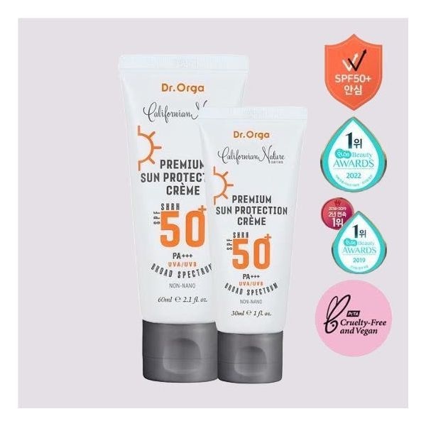 [톤업 선크림]닥터올가 프리미엄 썬 프로텍션 크림 60ml 기획(+30ml )