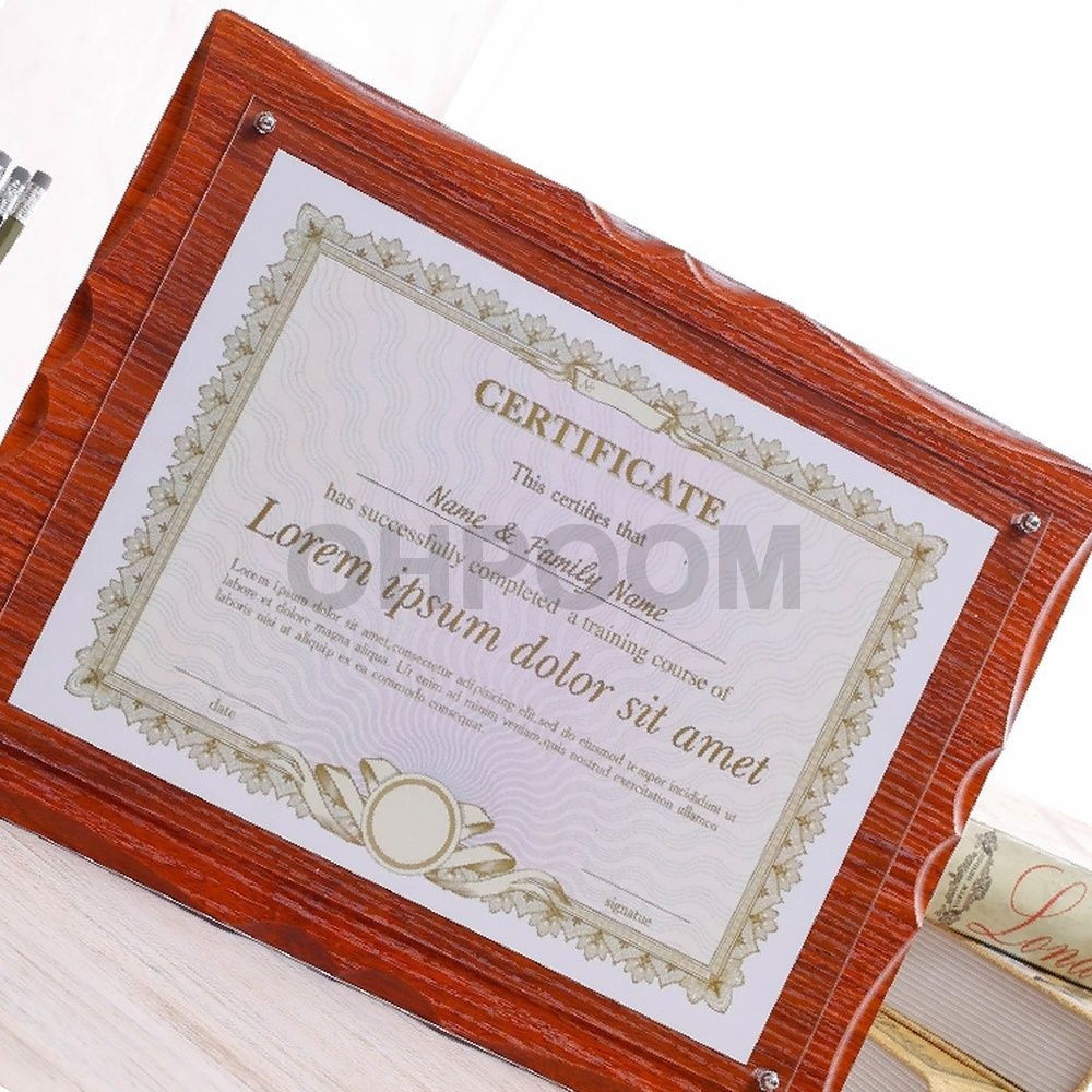 [이이오품] 수료증액자 허가증액자 훈장액자 공인중개사액자 상장액자스탠드형A4 인증서 탁상용액자 상장액자A4