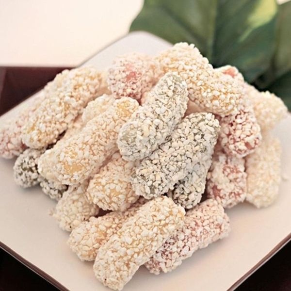 초례청 유과 500g 찹쌀유과 유밀과 수제한과 할머니간식 할아버지간식...