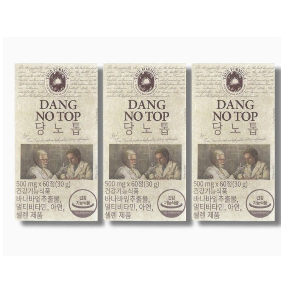 콜마비앤에이치 당노톱 트루포뮬러 혈당관리 당노탑 3개 DJ