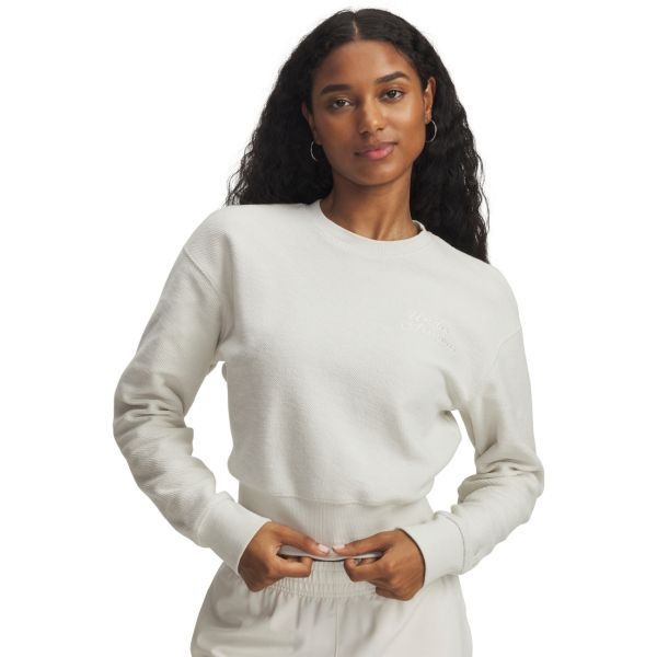 &lt;매장정품&gt; 언더아머 UNDERARMOUR 여성 아이콘 테리 바시티 크루 6003680-110 173757