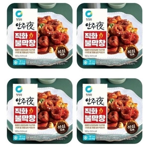 [청정원] 청정원 안주야 논현동 포차스타일 불막창 160g x 4개 ...