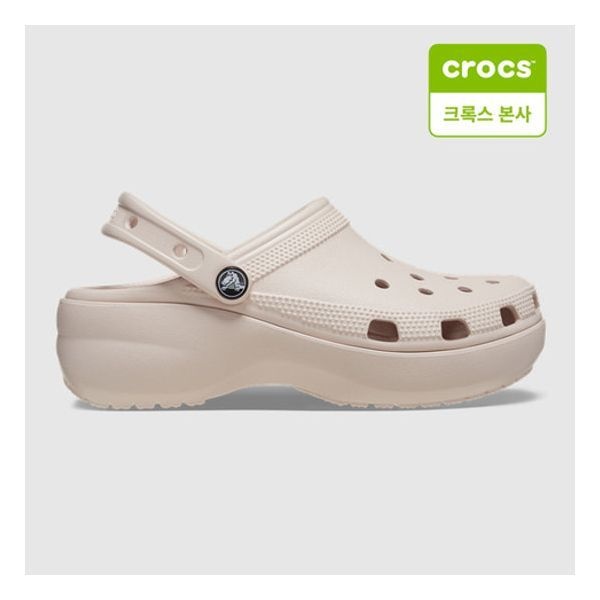 크록스 클래식 플랫폼 클로그 콰츠 여성용 206750-6UR 779334